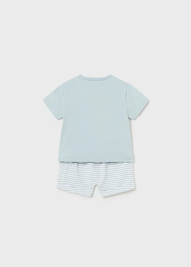 2 Piece Boys Car S/S T-Shirt & Shorts