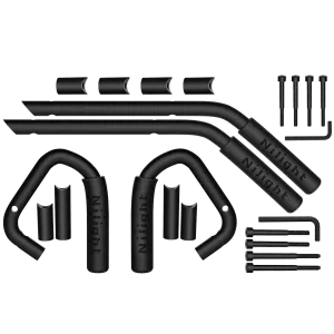 2007-2018 Jeep Wrangler JK JKU Front Rear Grab Aluminum Roll Bar Grip Handles