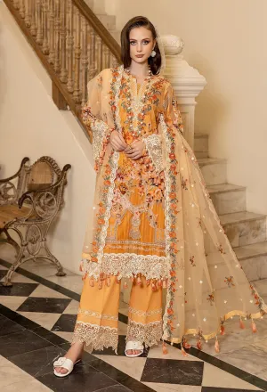 Adan's Libas Chantilly Lawn Collection 2022  – GILDED MAIDEN