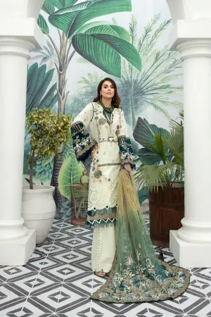 Adan's Libas Schiffli Embroidered Lawn Collection – Foliage Rustle