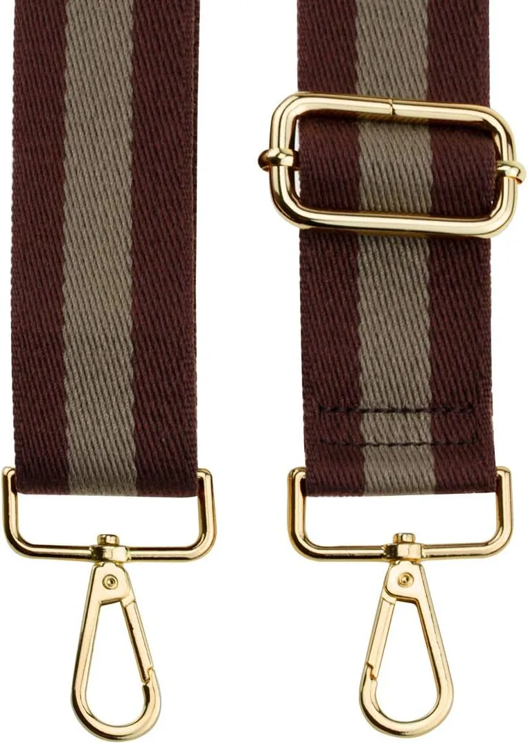 ALLZEDREAM Purse Strap Replacement Crossbody Handbag Stripe Wide Adjustable