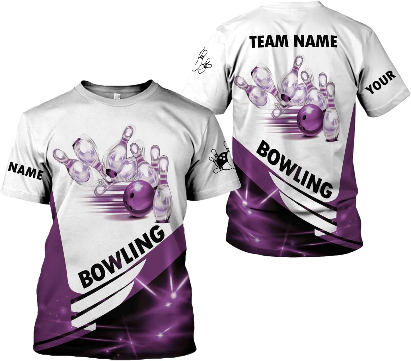 AOVL Custom Bowling Shirts for Men Bowling Shirts Bowling Shirts Unisex Bowling Jerseys for Men Custom Bowling Shirts for Men