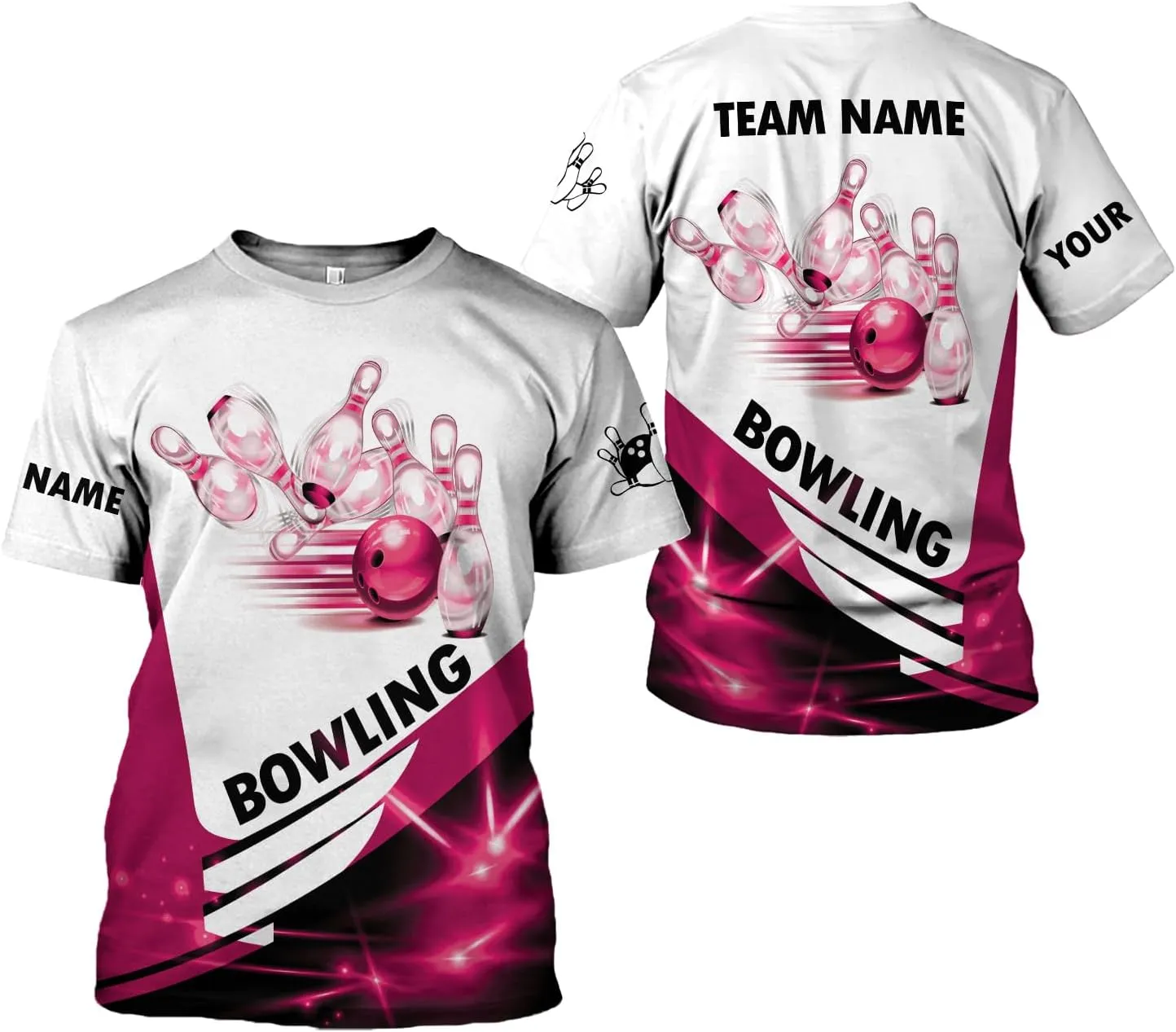 AOVL Custom Bowling Shirts for Men Bowling Shirts Bowling Shirts Unisex Bowling Jerseys for Men Custom Bowling Shirts for Men