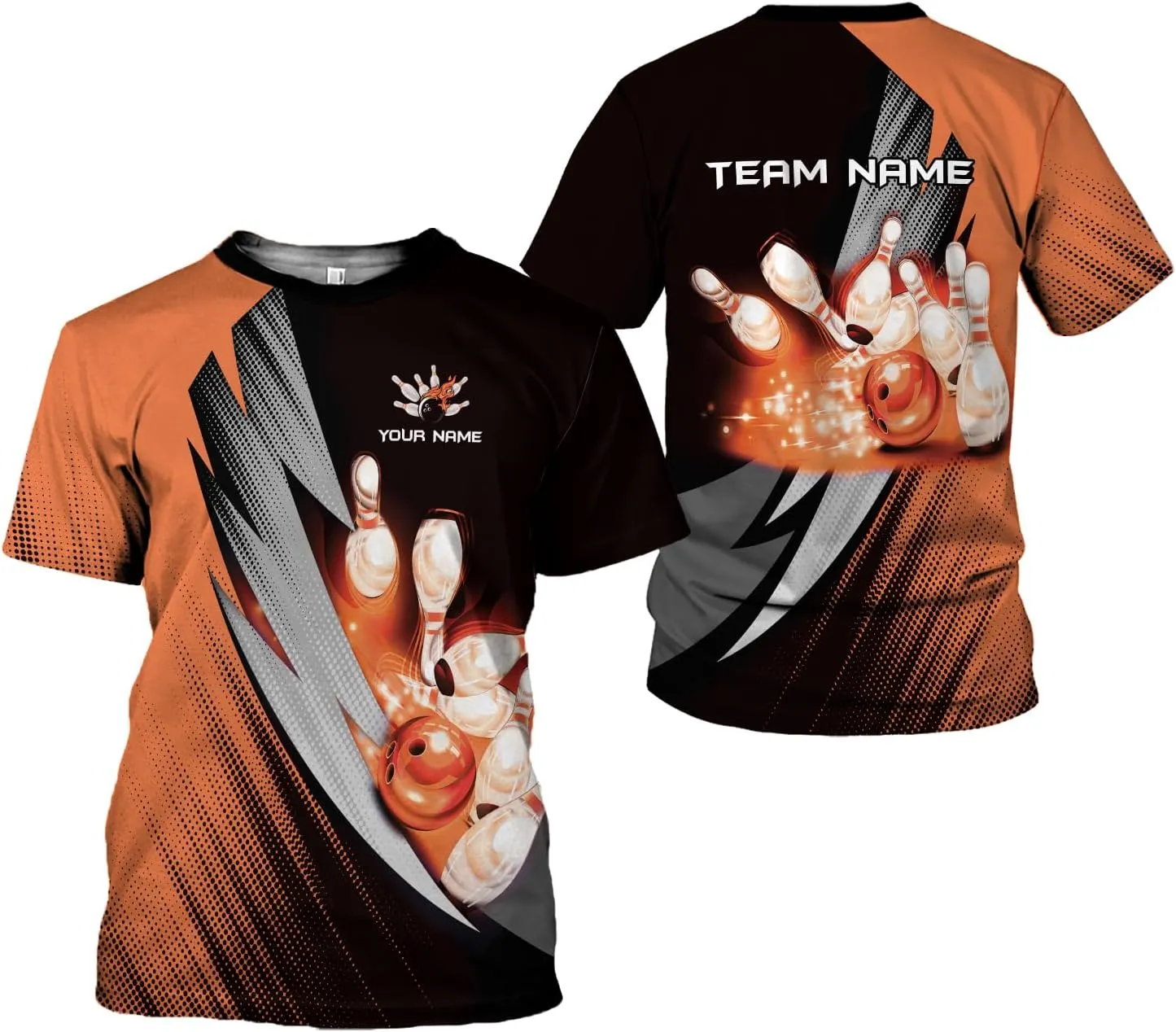 AOVL Custom Bowling Shirts for Men Bowling Shirts Bowling Shirts Unisex Bowling Jerseys for Men Custom Bowling Shirts for Men