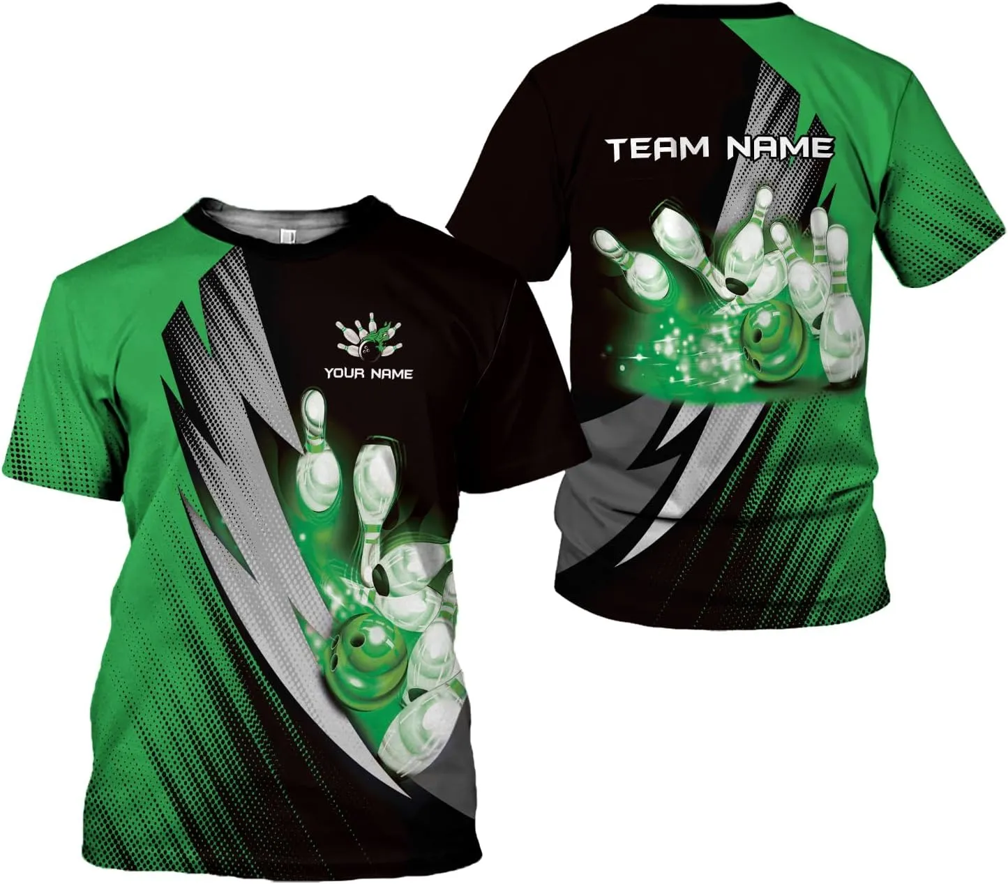 AOVL Custom Bowling Shirts for Men Bowling Shirts Bowling Shirts Unisex Bowling Jerseys for Men Custom Bowling Shirts for Men