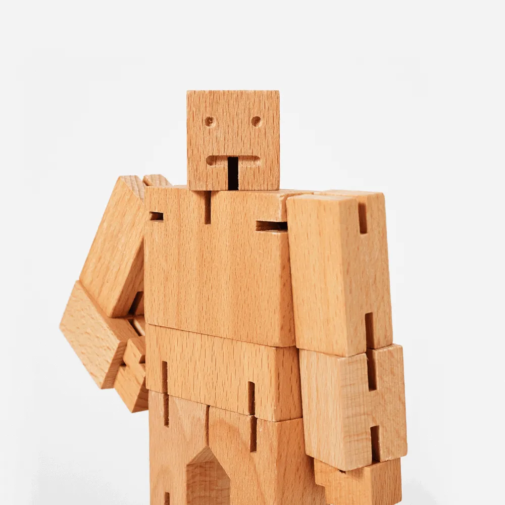 areaware | cubebot | small natural