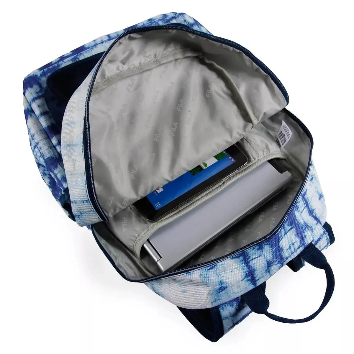 Backpack Fila Vermont 2, white/blue