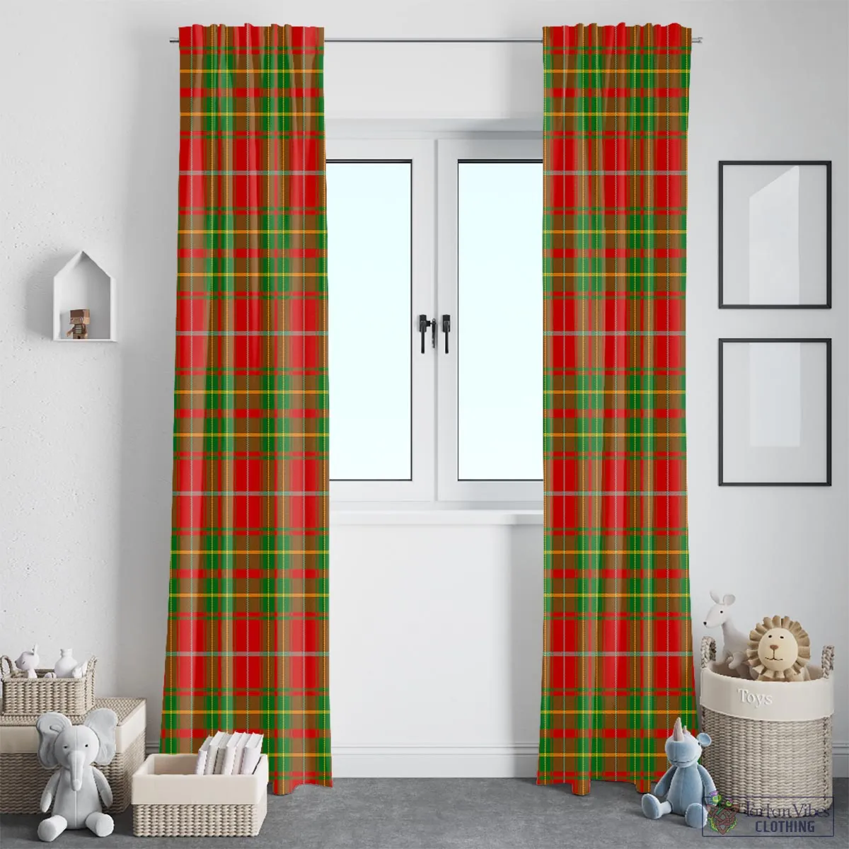 Burnett Tartan Window Curtain
