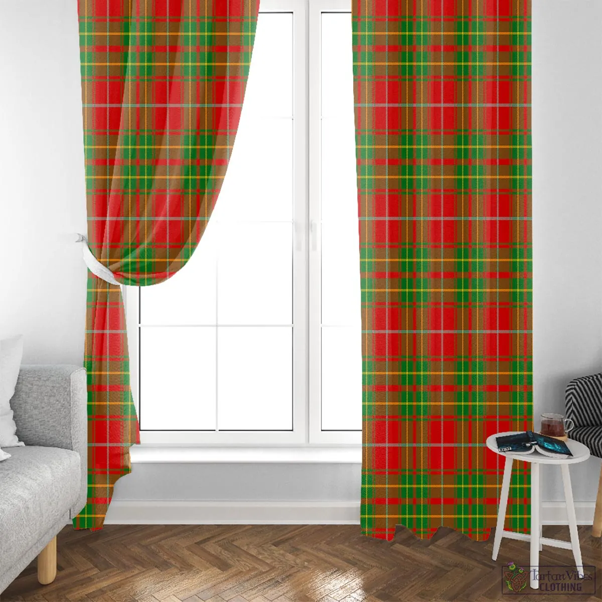 Burnett Tartan Window Curtain