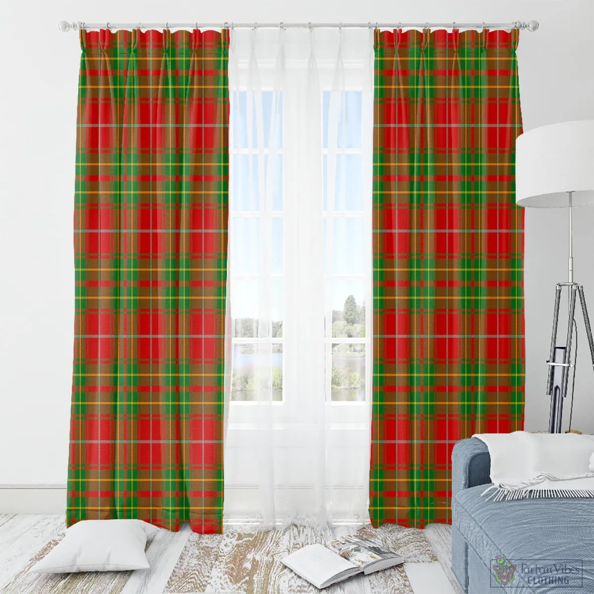 Burnett Tartan Window Curtain