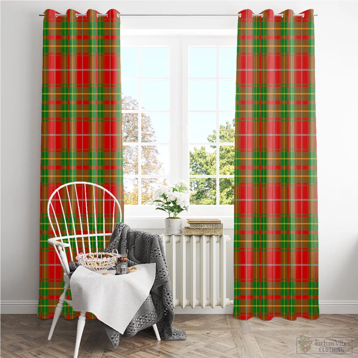 Burnett Tartan Window Curtain