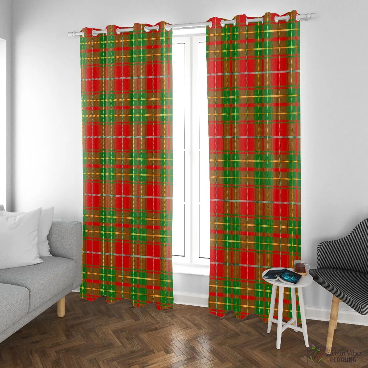 Burnett Tartan Window Curtain