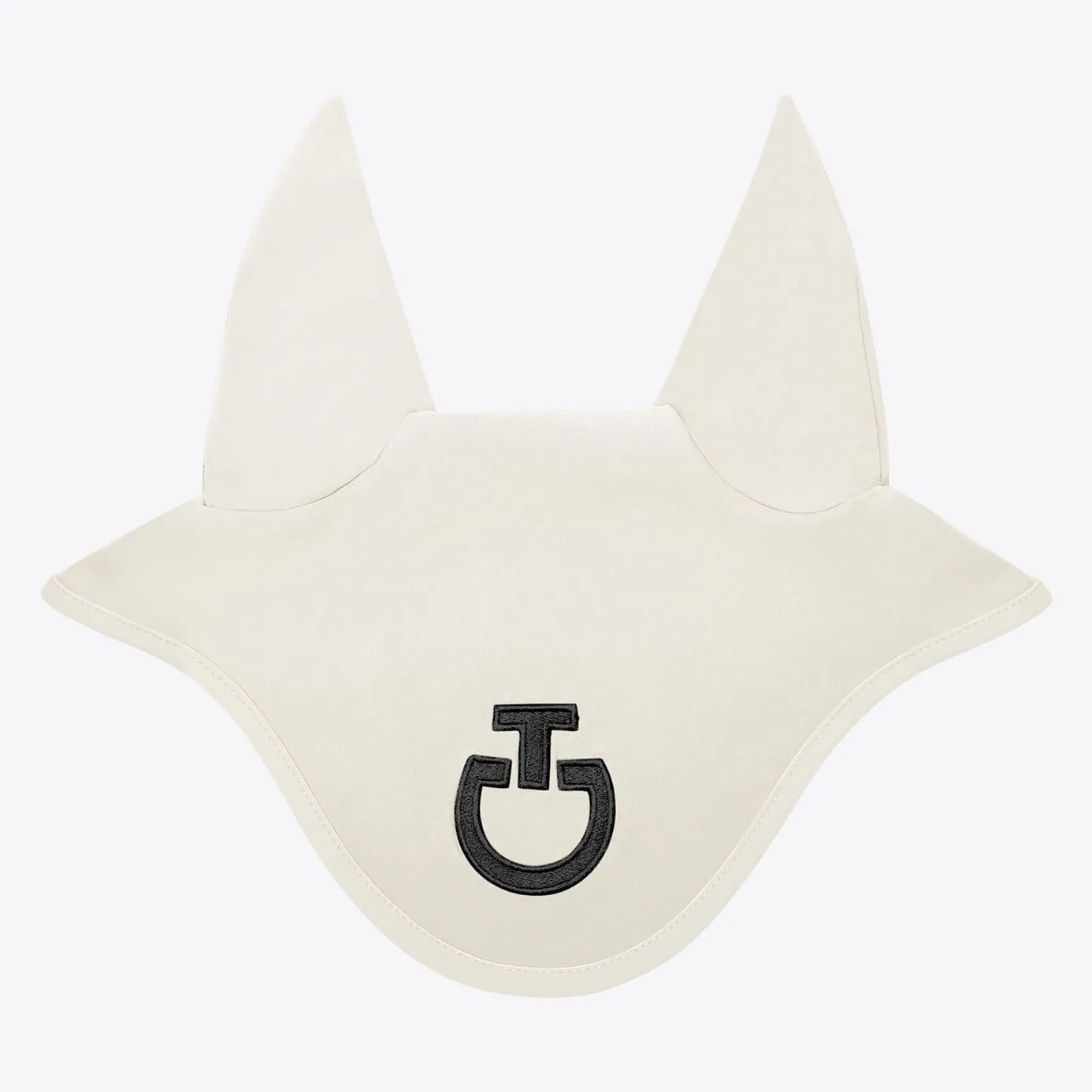 Cavalleria Toscana Jersey Fly Veil - Beige/Beige