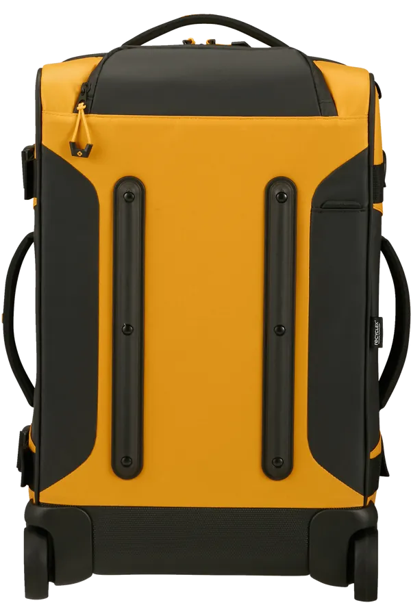 ECODIVER Duffle with wheels double frame 55cm - Yellow