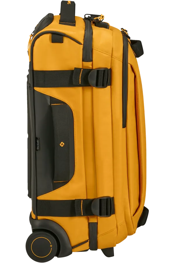 ECODIVER Duffle with wheels double frame 55cm - Yellow