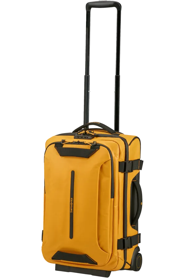 ECODIVER Duffle with wheels double frame 55cm - Yellow