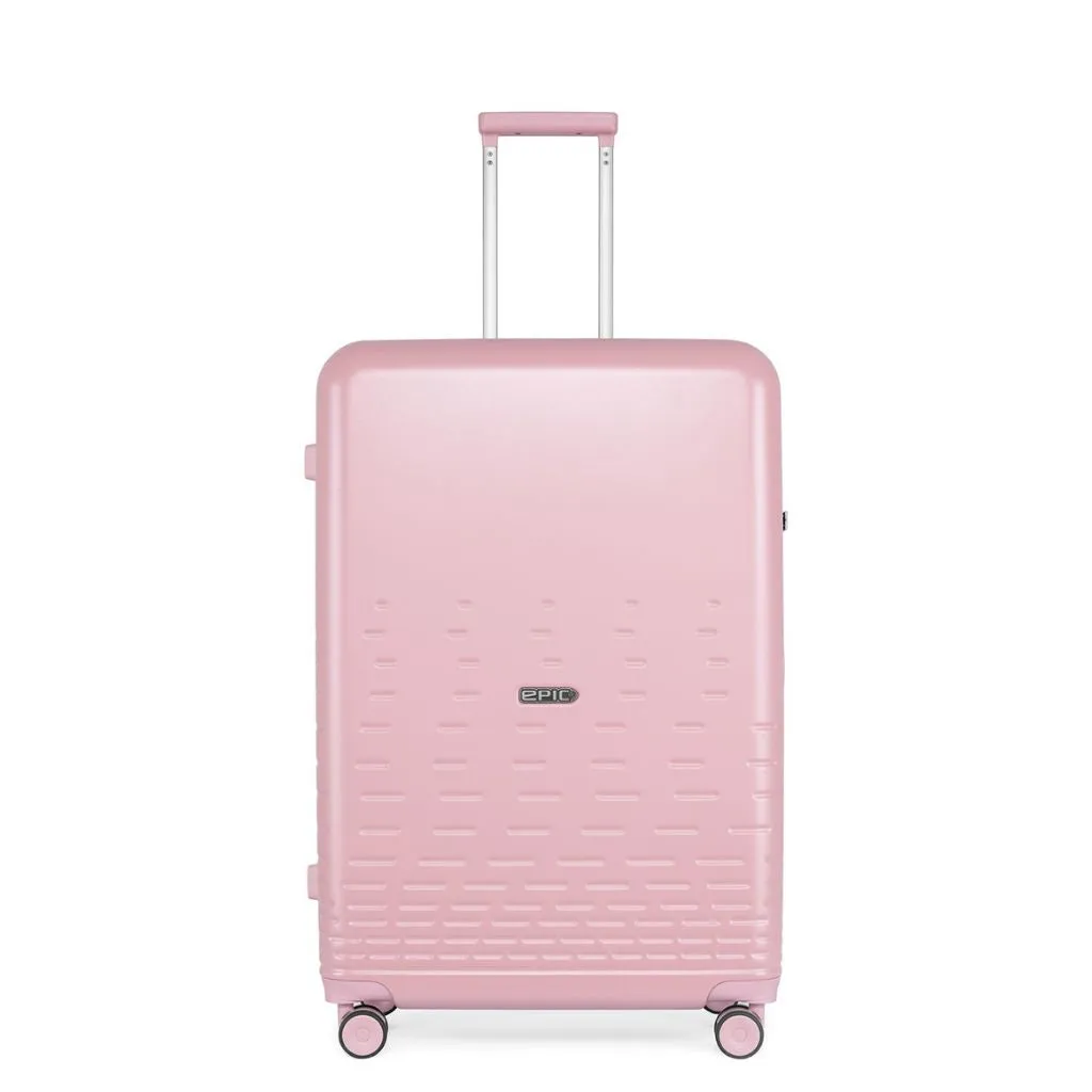 Epic Spin 75cm Large Lightweight Suitcase - Pink