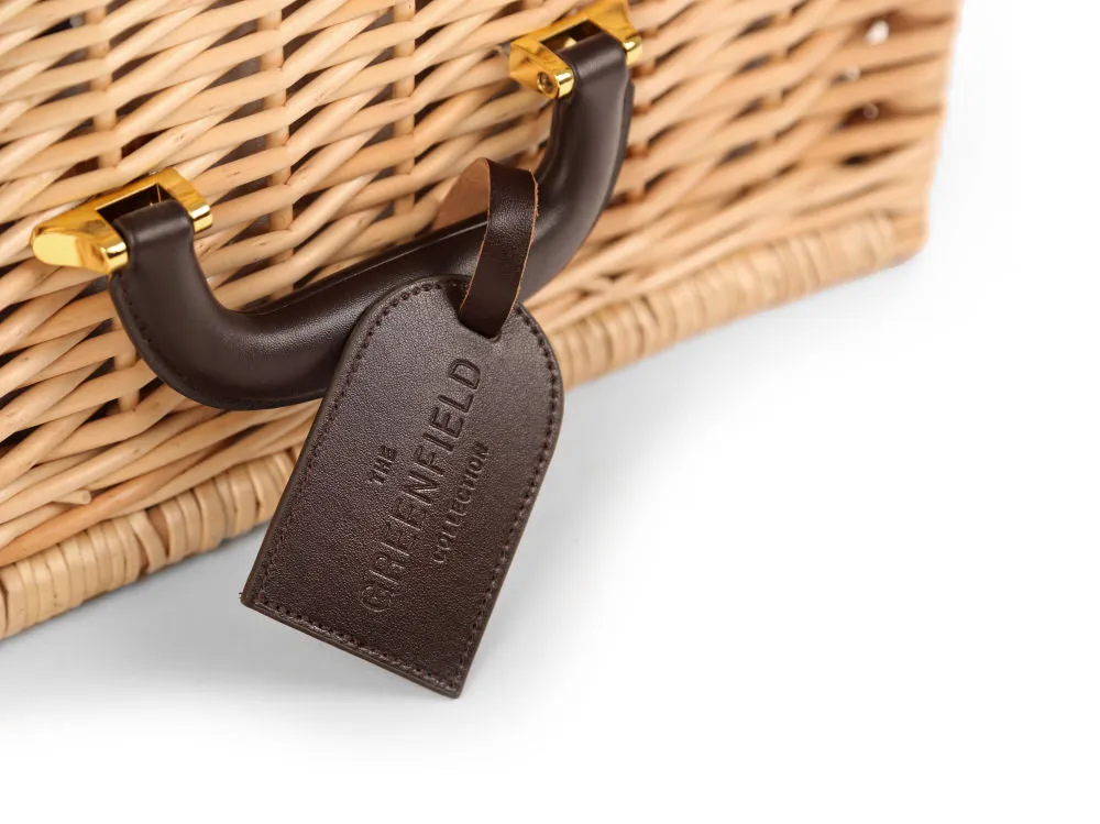 Greenfield Collection Chilworth Willow Picnic Hamper for Two People