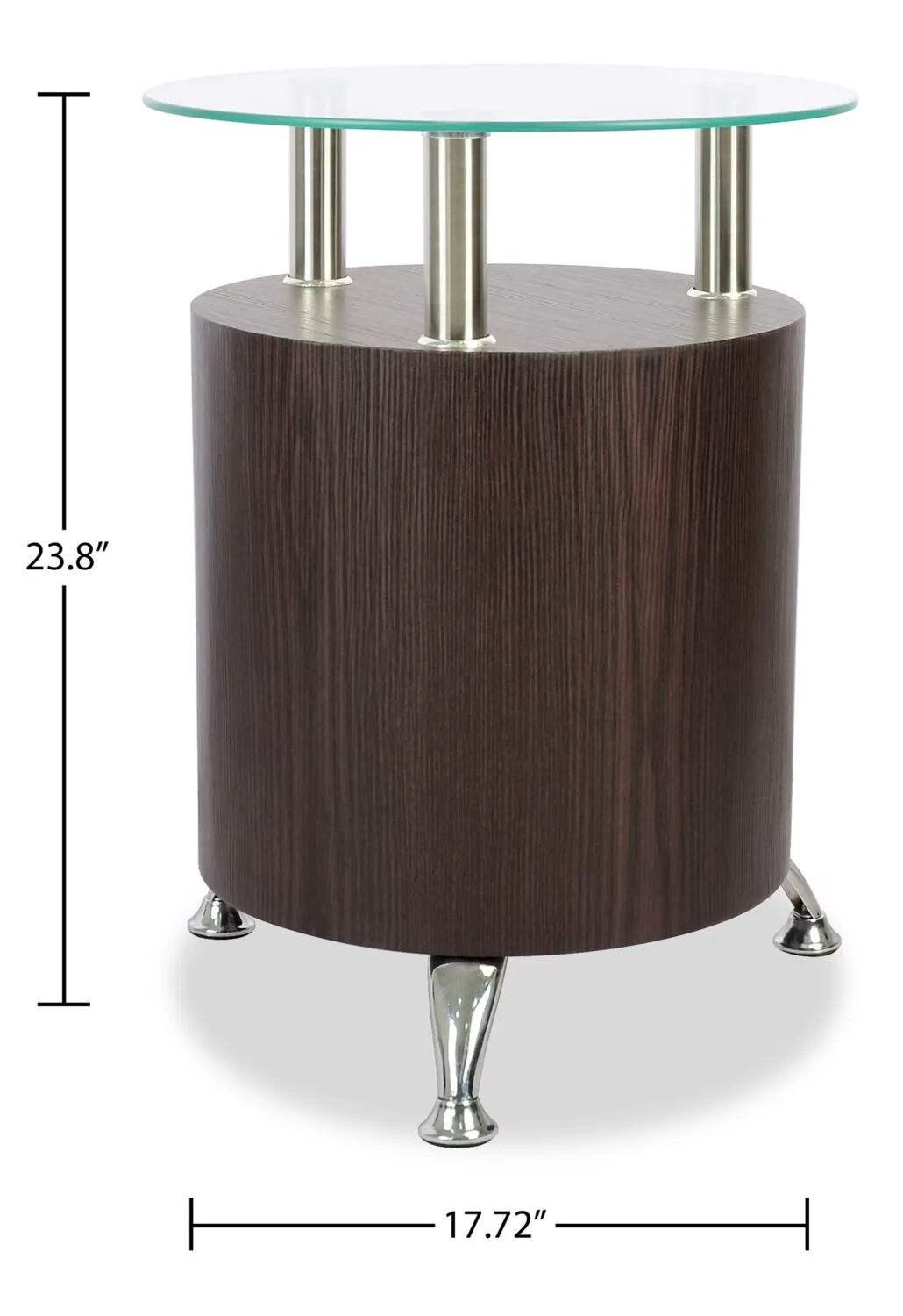 Griggs End Table - Walnut