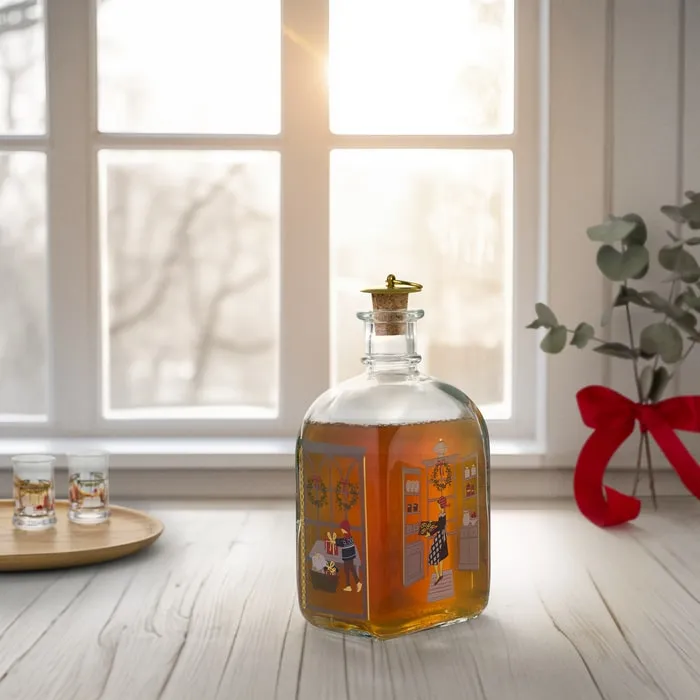 Holmegaard Christmas Bottle 2024, Multi, V: 24.7 oz