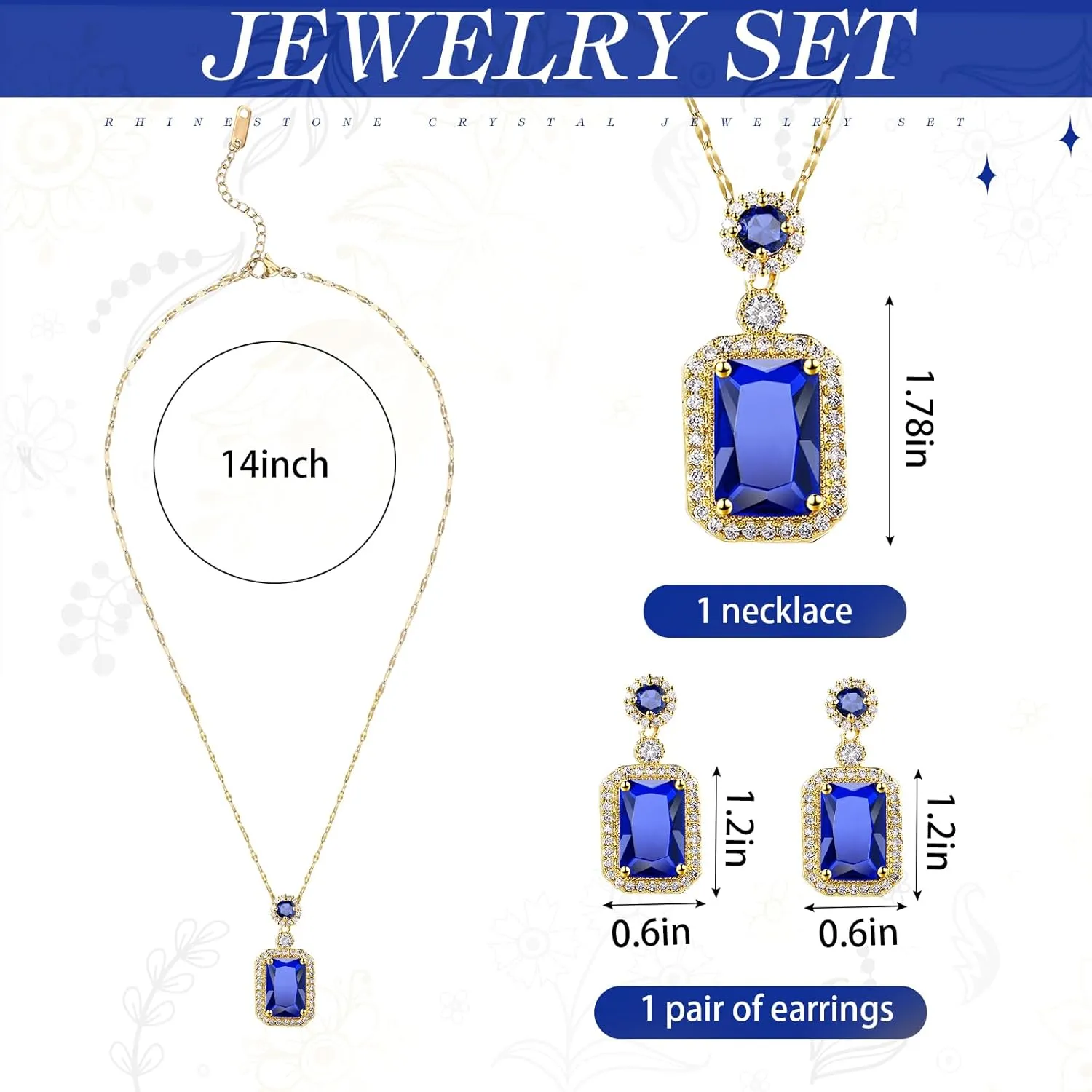 Jadive 3 Pcs Clutch Purses for Women Handbag Evening Purses Bag for Wedding Vintage Banquet Handbag Earrings Necklace Set