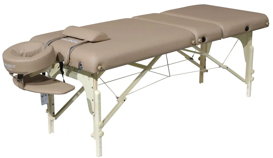 Master Massage 70cm Venus Salon Portable Massage Table Package with Lift Back (Otter Color)