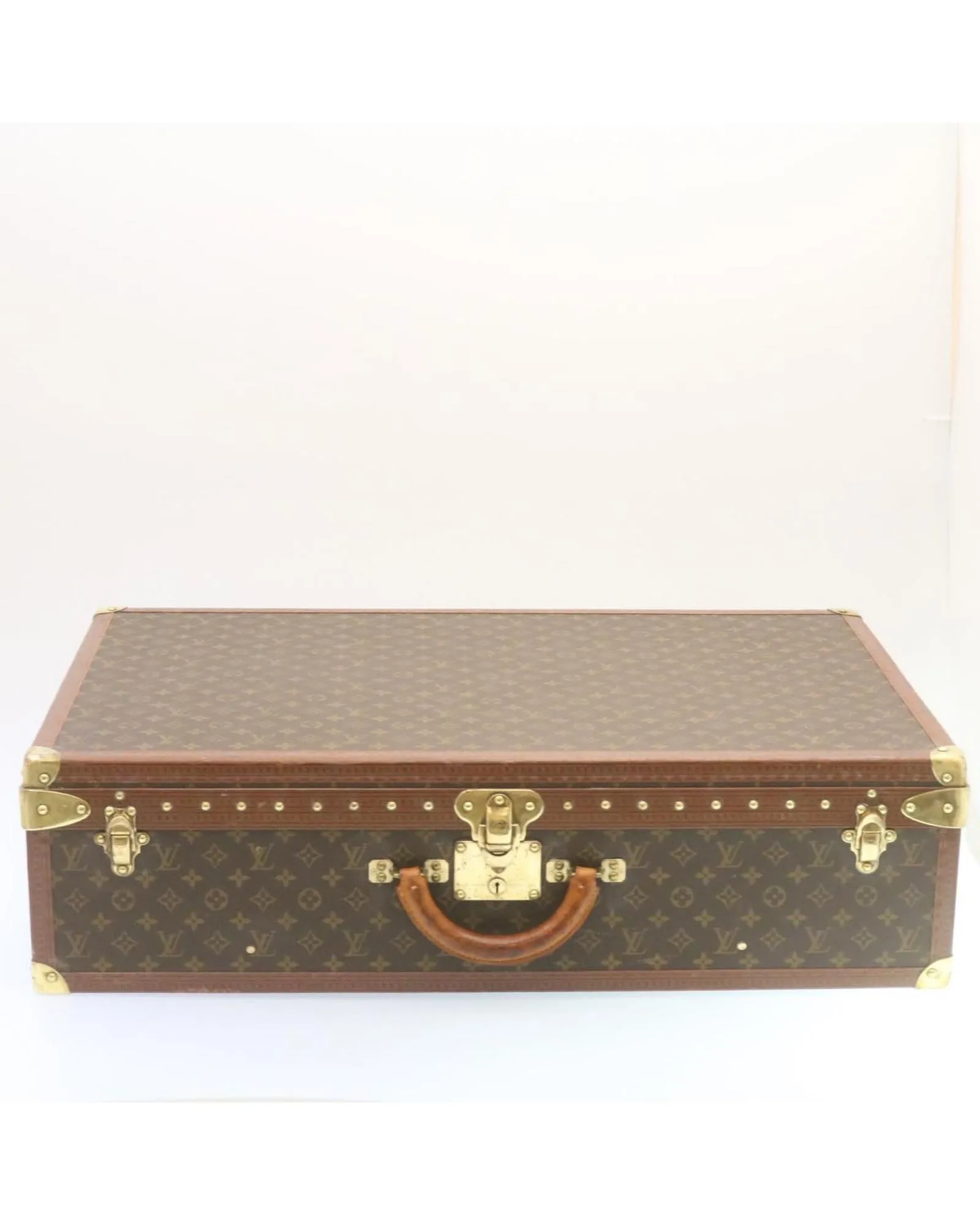 Monogram Alzer 80 Trunk Vintage - LV Auth