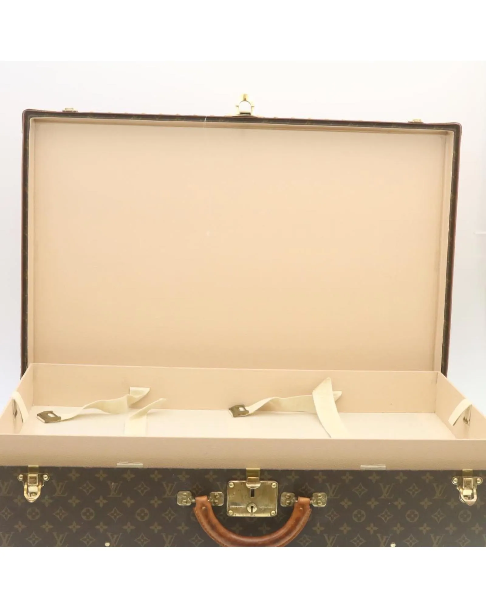 Monogram Alzer 80 Trunk Vintage - LV Auth