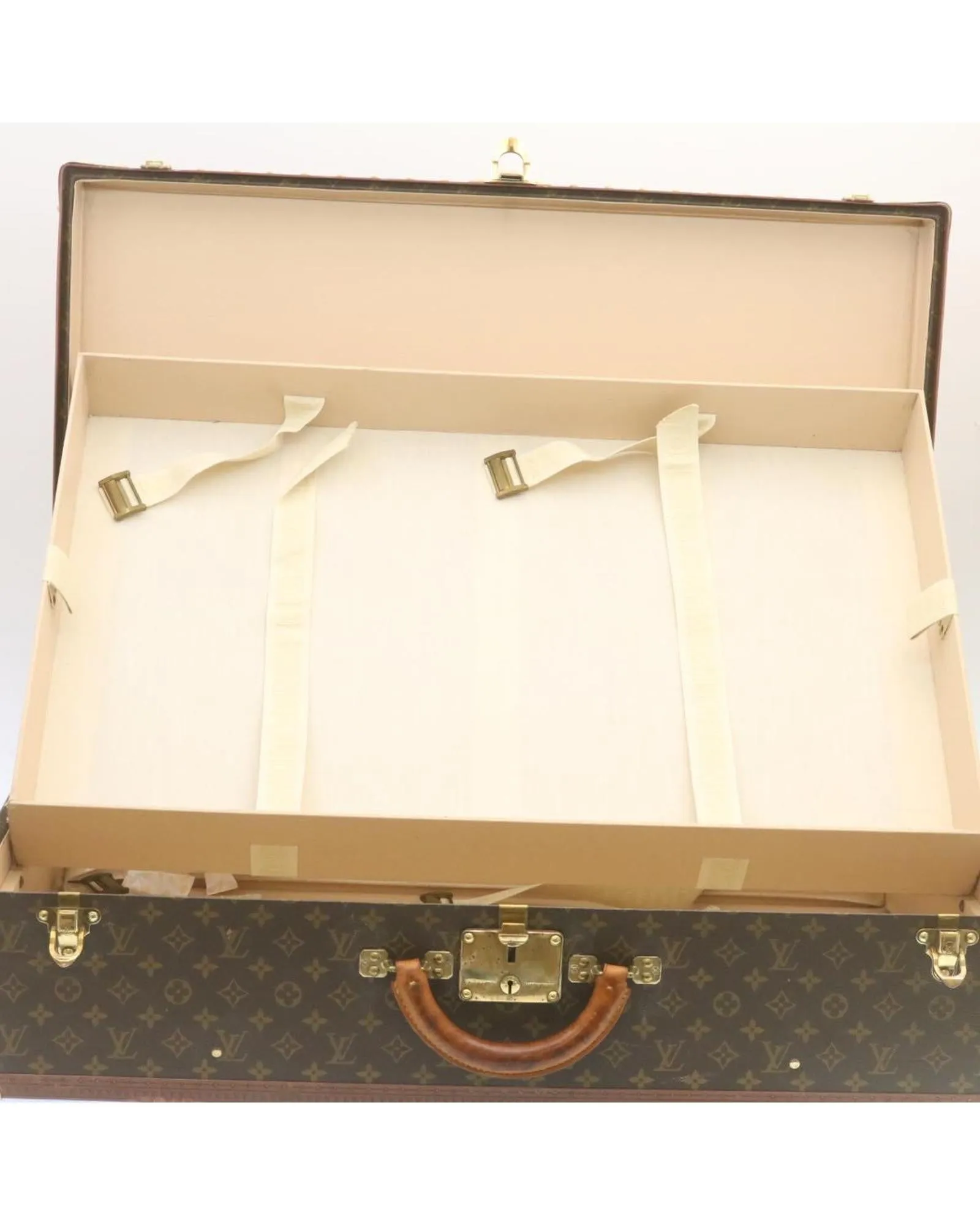 Monogram Alzer 80 Trunk Vintage - LV Auth