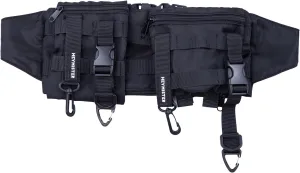 Niepce Inc Streetwear Techwear Waist Bag for Men (Black1, One Size)