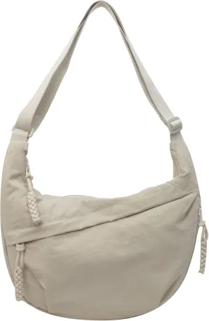 Nylon Crossbody Bags for Women Crescent Shoulder Bag Luna Bag Dumpling Bag Moon Shoulder Bag Lightweight Sling Bag