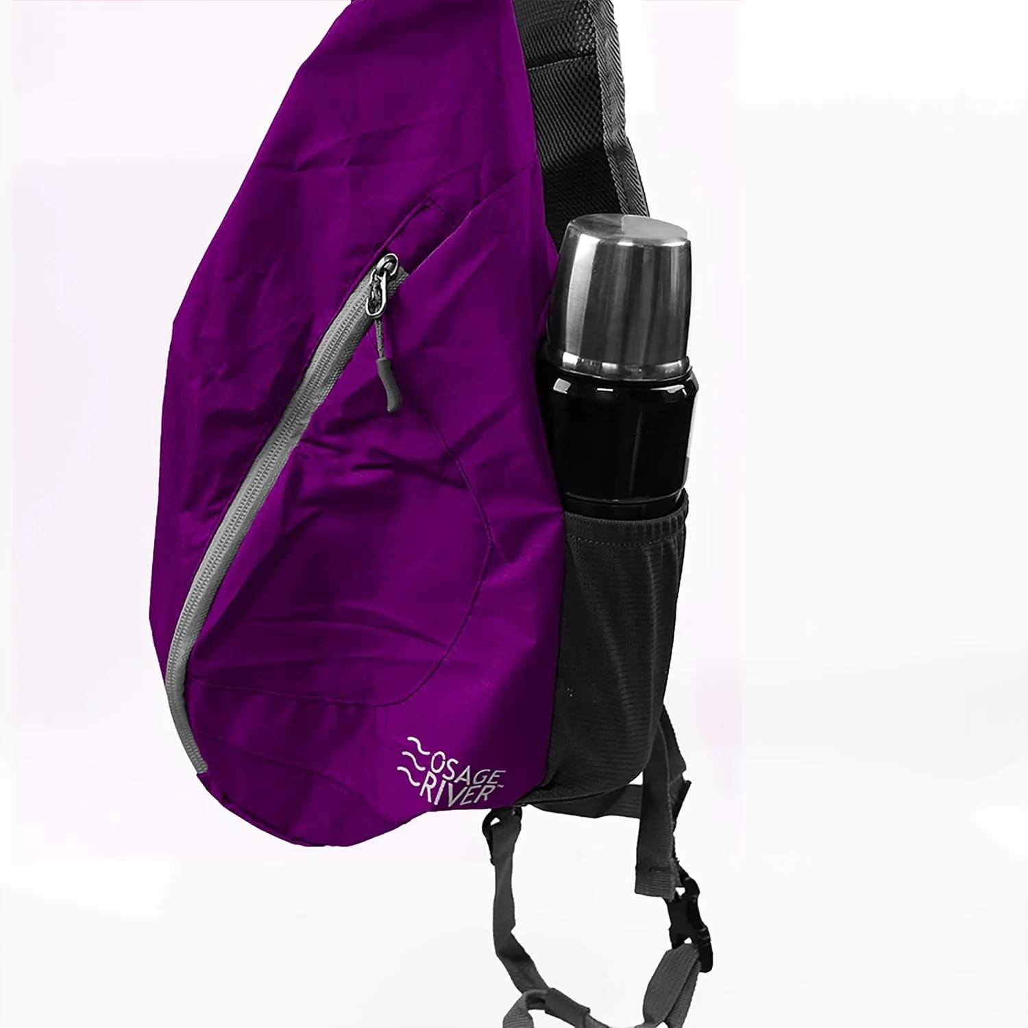 OSAGE RIVER Taber Sling Bag, Foldable Crossbody