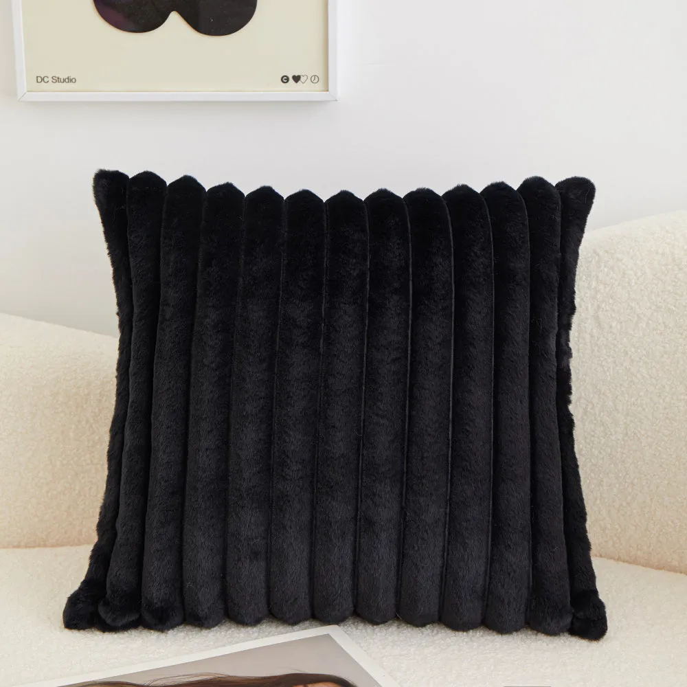 Polyester Blend Throw Square Pillow Cover & Single Insert (Double Sides) (Copy)