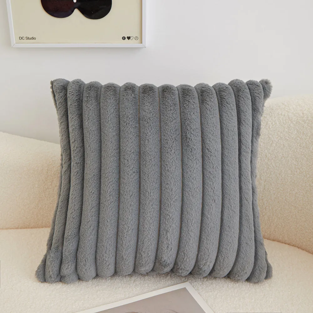 Polyester Blend Throw Square Pillow Cover & Single Insert (Double Sides) (Copy)