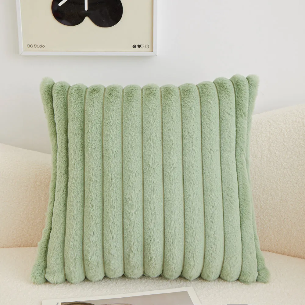 Polyester Blend Throw Square Pillow Cover & Single Insert (Double Sides) (Copy)