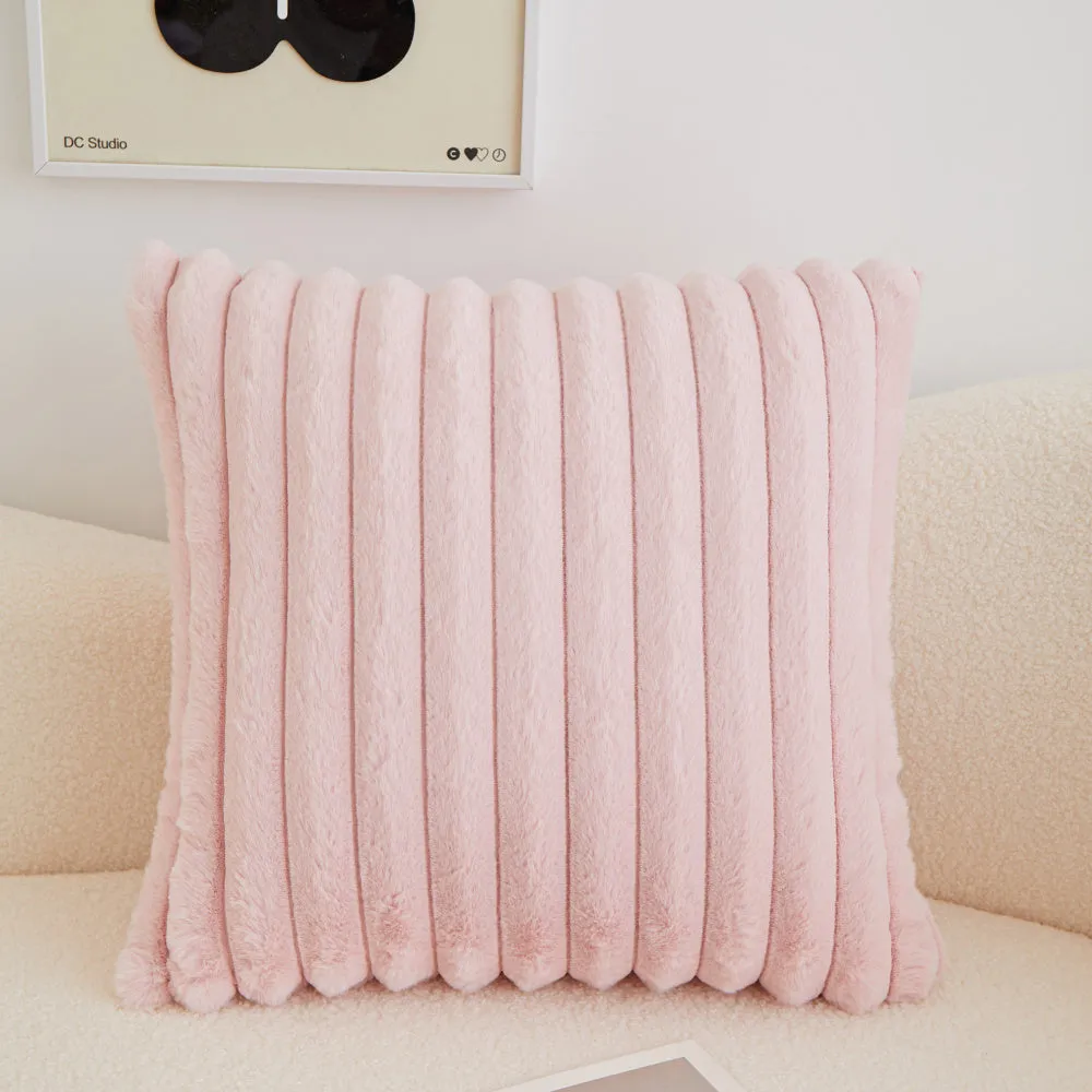 Polyester Blend Throw Square Pillow Cover & Single Insert (Double Sides) (Copy)