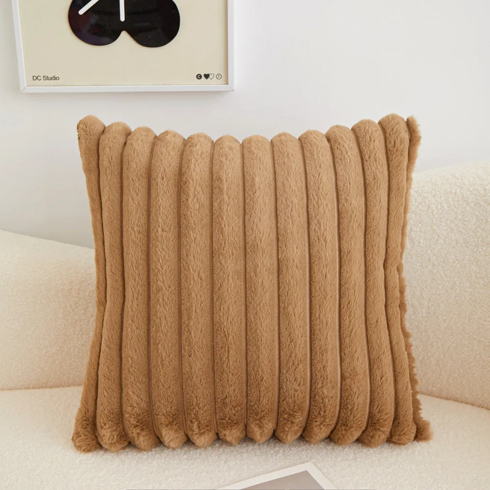 Polyester Blend Throw Square Pillow Cover & Single Insert (Double Sides) (Copy)