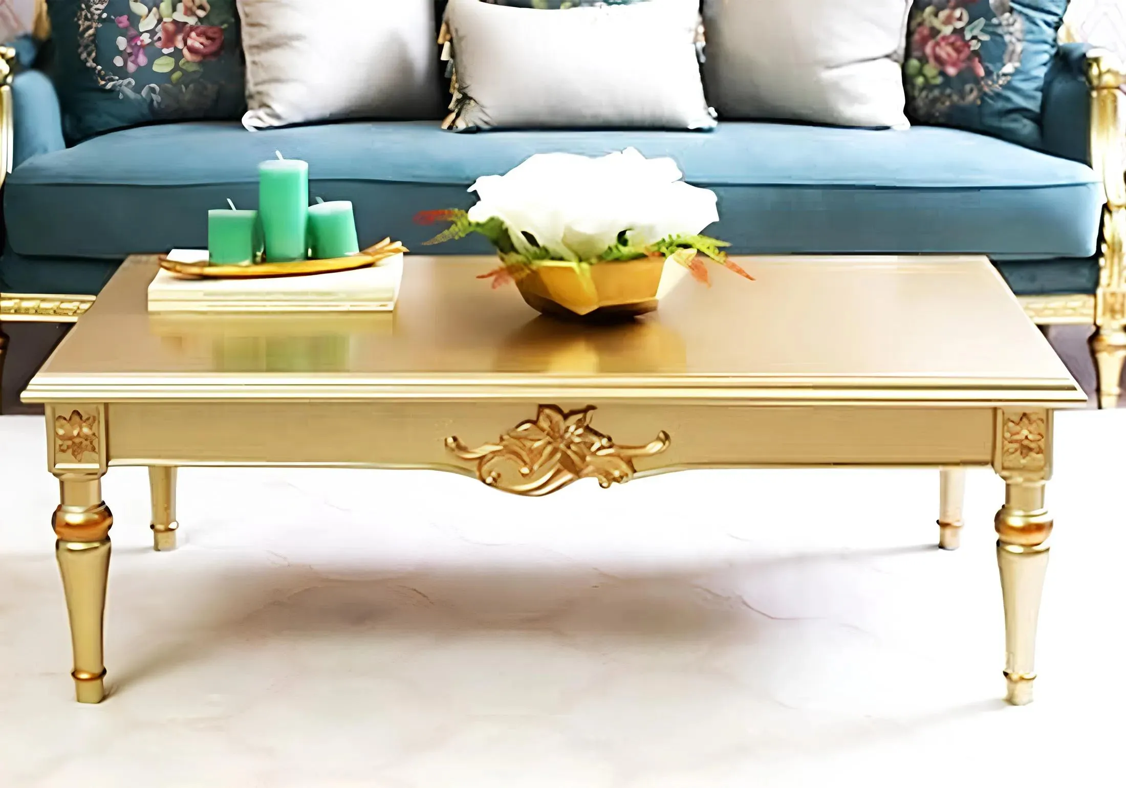 Royal Style Handmade Teakwood Sofa Set