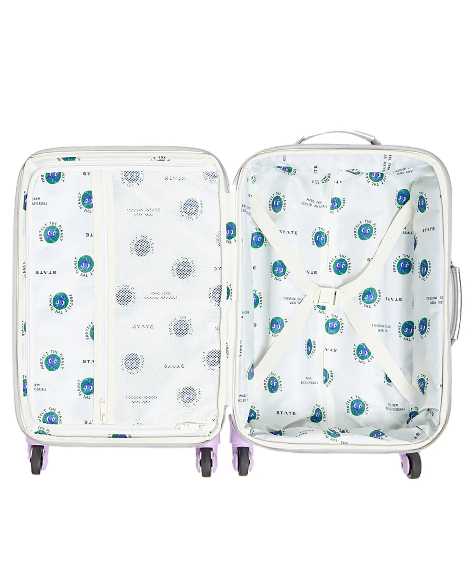 State Bags Logan Carry-On Suitcase Hearts