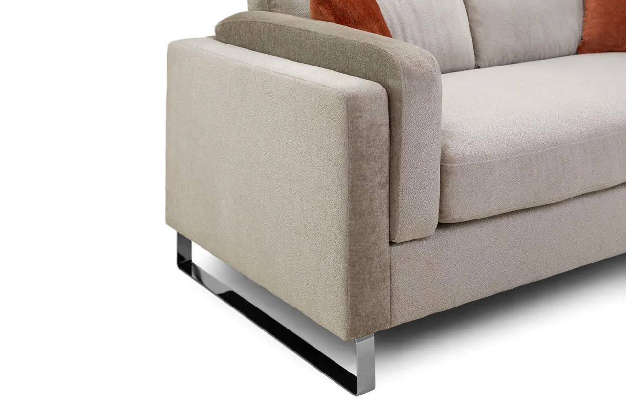 Surrey Sofa - Beige 3 2 Set - 212 x 182 CM