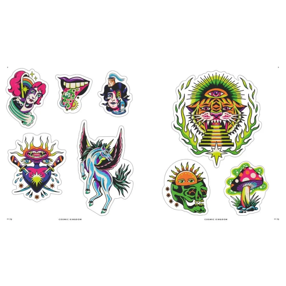 The Tattoo Sticker Book by The Munden Brothers