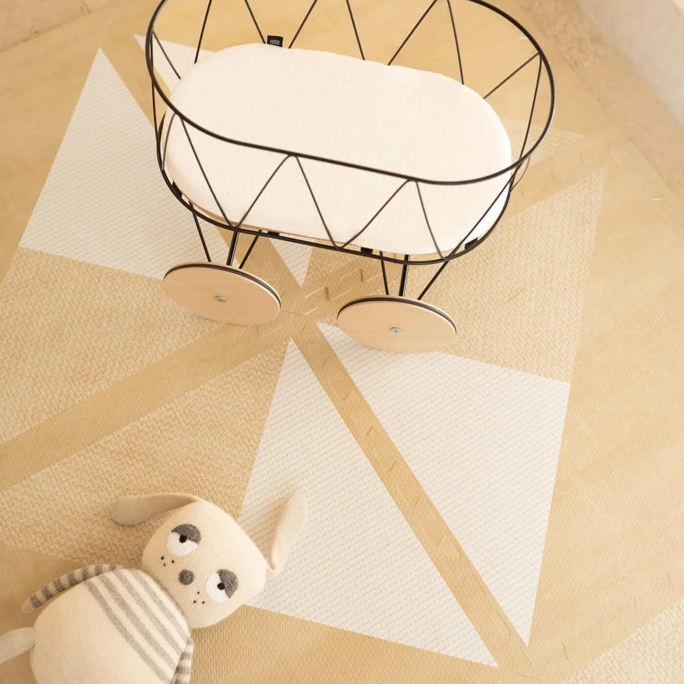 Toddlekind Premium Foam Playmats | Kyte - Wheat