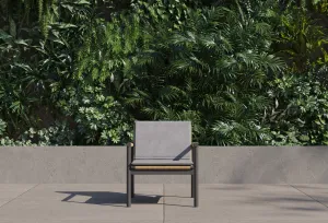Wicker   Aluminum Outdoor Flex Armchair