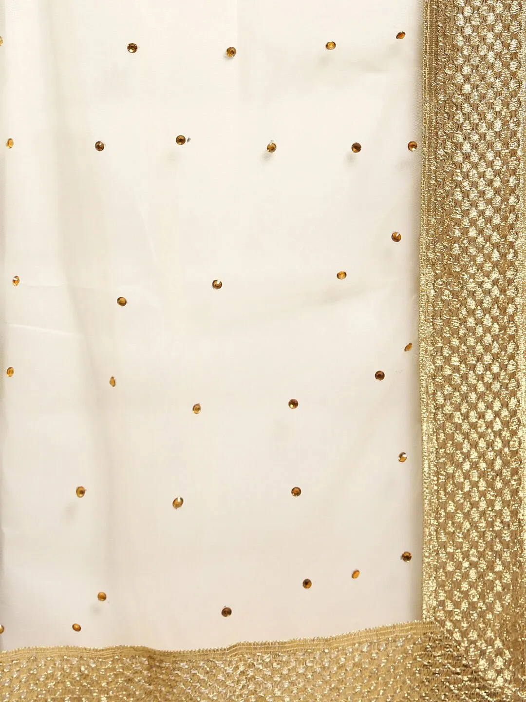 Women Peach-Coloured Ethnic Motifs Embroidered Layered Pure Cotton Kurta With Sharara & With