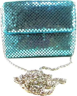 X-Small Women clutch metal mesh evening purse bag for Cocktail Party Prom Wedding Banquet